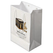 HAJJ MABRUR PERSONALIZED ミディアムペーパーバッグ (正面アングル)