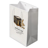 HAJJ MABRUR PERSONALIZED ミディアムペーパーバッグ (裏面アングル)