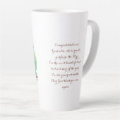 Hajj Mubarak、Mecca Saudi Arabiaの聖カアバ カフェラテマグ (右アングル)