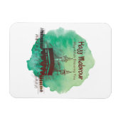 Hajj Mubarak、Mecca Saudi Arabiaの聖カアバ マグネット (横)