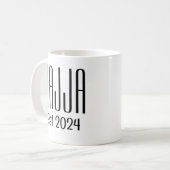 Hajja Mug – ハジャへの贈り物 コーヒーマグカップ (正面左)