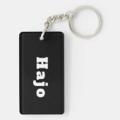 Hajo キーホルダー (裏面)