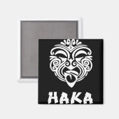 Haka New Zealand Rugby Fans Maori Haka Dance  マグネット (正面/裏面)