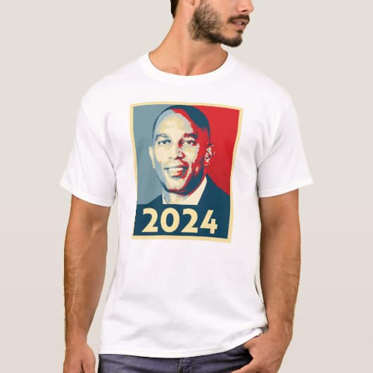 Hakeem Jeffries 2024 Tシャツ (正面)