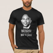 Hakeem Jeffries: Mar-a-Lagoの成熟度 Tシャツ (正面)
