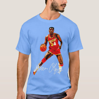 Hakeem Olajuwon The Dream BasketballSignature 80S Tシャツ