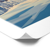 Hakuba Ski Poster 1 ポスター (角)