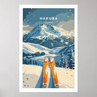 Hakuba Travel Poster - Japan 1 ポスター