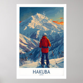 Hakuba Wall Art Print Japan 1 ポスター
