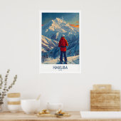 Hakuba Wall Art Print Japan 1 ポスター (キッチン)