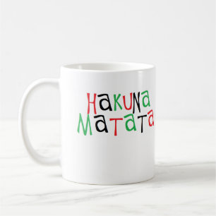 Hakunaのmatata コーヒーマグカップ