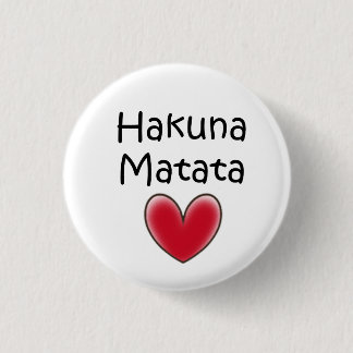 hakunaのmatata 缶バッジ