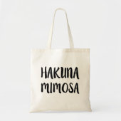 HakunaのMimosaのおもしろいなことわざのバッグ トートバッグ (正面)