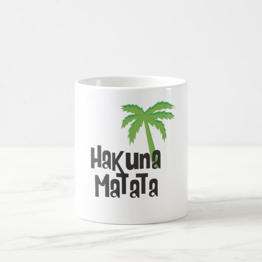Hakuna Matataのマグ コーヒーマグカップ (中央)