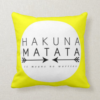 Hakuna Matataの枕 クッション