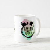 Hakuna Matataの水彩画 コーヒーマグカップ (正面右)