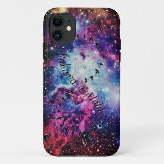 Hakuna Matataの無限銀河系のiPhone 5の場合 iPhone 11 ケース