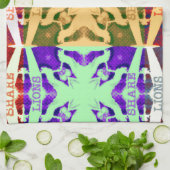 Hakuna Matataライオンズギフト キッチンタオル (折り畳み)