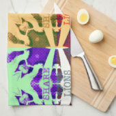 Hakuna Matataライオンズギフト キッチンタオル (四つ折り)