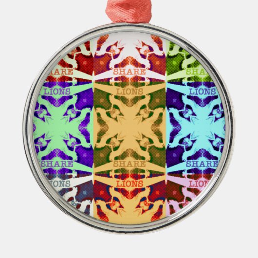Hakuna Matataライオンズギフト メタルオーナメント (正面)