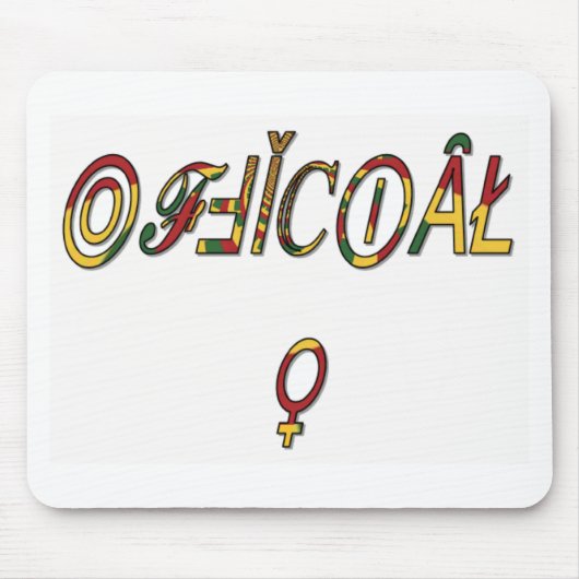 Hakuna Matata女性公式ギフト.png マウスパッド (正面)