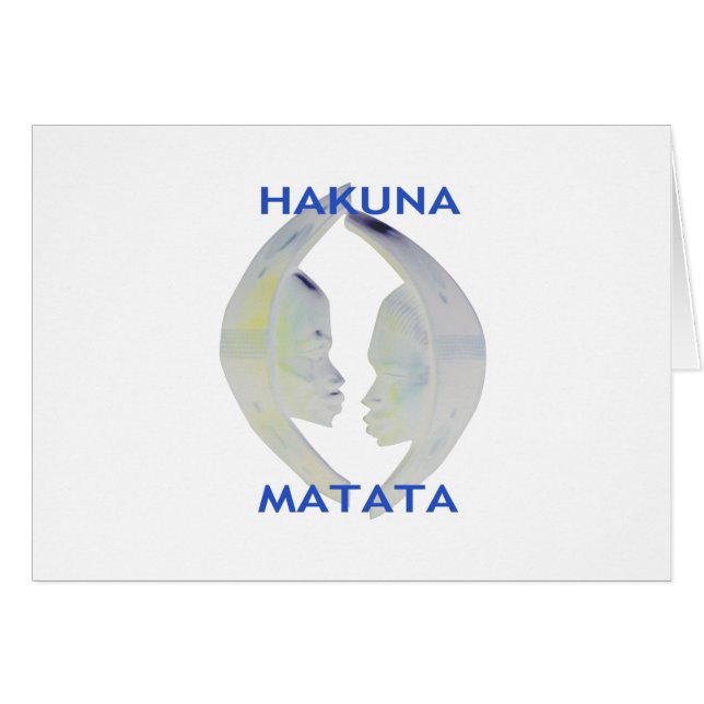 Hakuna Matata完璧な日救付のギフト (正面横)