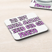 Hakuna Matata我々は我々の女の子の先人が必要 コースター (左側)