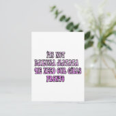 Hakuna Matata我々は我々の女の子の先人が必要 ポストカード (スタンド正面)