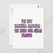 Hakuna Matata我々は我々の女の子の先人が必要 ポストカード (正面/裏面)