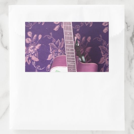 Hakuna Matata私の血を音楽。 長方形シール (バッグ)