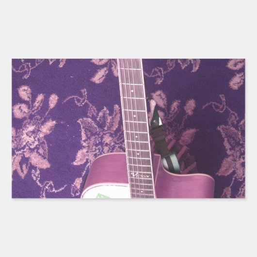 Hakuna Matata私の血を音楽。 長方形シール (正面)