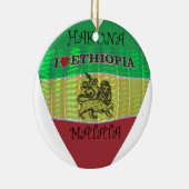 Hakuna Matata私はエチオピアの色が大好き.png セラミックオーナメント (右)