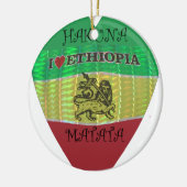 Hakuna Matata私はエチオピアの色が大好き.png セラミックオーナメント (左)