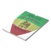 Hakuna Matata私はエチオピアの色が大好き.png ノートパッド (回転)