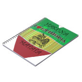 Hakuna Matata私はエチオピアの色が大好き.png ノートブック (左側)