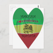 Hakuna Matata私はエチオピアの色が大好き.png ポストカード (正面/裏面)