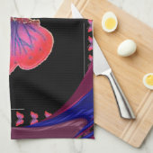 Hakuna Matata素敵な日を過ごす.png キッチンタオル (四つ折り)