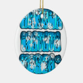 Hakuna Matata韓国アートプリント/グラフィック セラミックオーナメント (右)