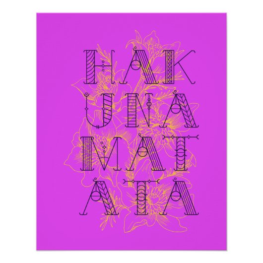Hakuna Matata ポスター (正面)