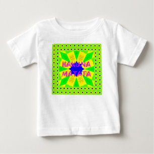 Hakuna Matata – 幾何学グローバルインスパイアカスタム ベビーTシャツ