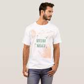 Hakuna Matata：心配のない生活を楽しむ|過去記事 Tシャツ (正面フル)