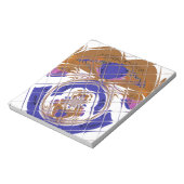 Hakuna Matata I loveエチオピア色デザイン.png ノートパッド (回転)