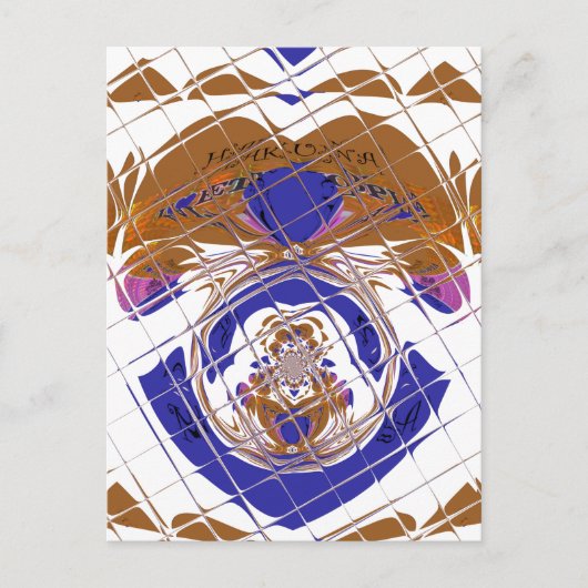 Hakuna Matata I loveエチオピア色デザイン.png ポストカード (正面)