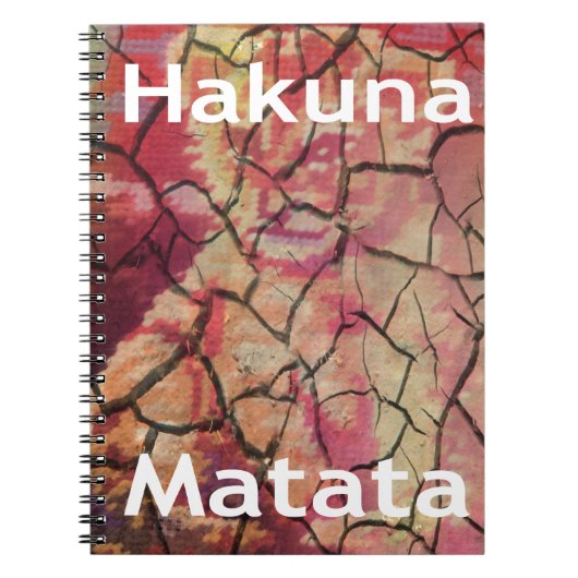 Hakuna Matata.JPG ノートブック (正面)