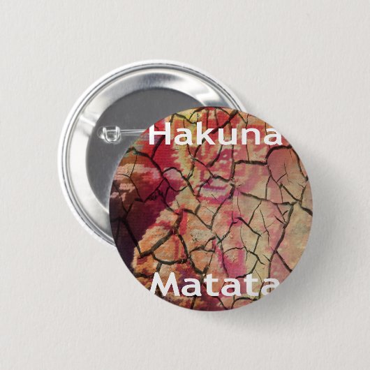 Hakuna Matata.JPG 缶バッジ (正面&裏面)