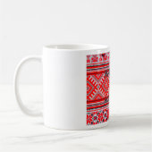 Hakuna Matata - No Hearts Swhili Art Collection コーヒーマグカップ (左)