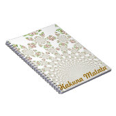 Hakuna Matata Personalize Notebook ノートブック (右側)