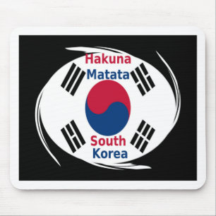 Hakuna Matata South Korea マウスパッド