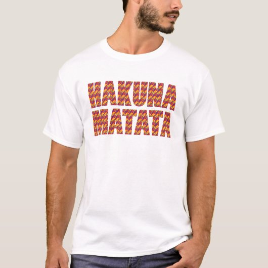 Hakuna Matata Tシャツ (正面)