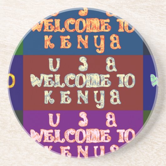 Hakuna Matata Welcome to Kenya.png コースター (正面)